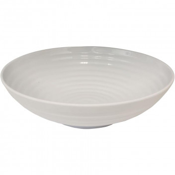 WHITE MELAMINE BOWL 30X9CM