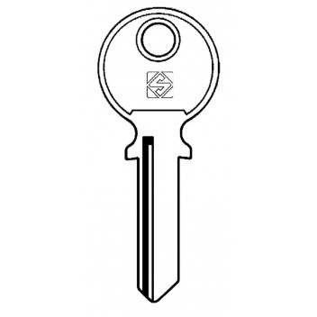 JAGUAR TRI-CIRCLE TL1R BLANK KEY