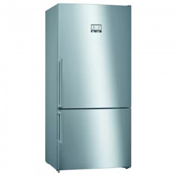 BOSCH SERIES 6 FREESTANDING FRIDGE-FREEZER STAINLESS STEEL ANTI-FINGERPRINT  186