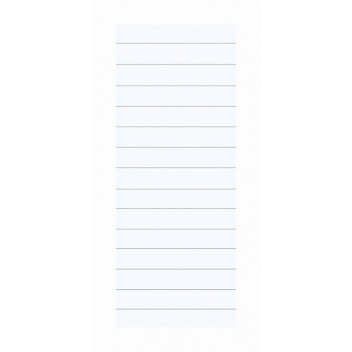 MIAMI HORIZONTAL WHITE HOLLOW CORE DECORATIVE INTERIOR DOOR 813X2032MM