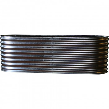 CORRIGATED GALVANIZED VEGGIE PLANTER 2000X580X64X0.8MM