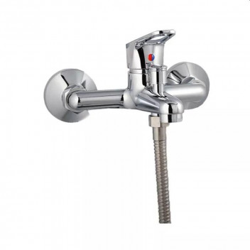 TRIUMPH CHROME QUARTZ LOOP EXPOSED BATH MIXER