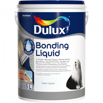 DULUX CLEAR WATERBASED LIQUID BONDING 5L
