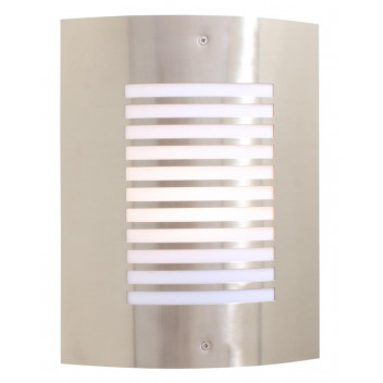 EUROLUX WALL LIGHT SATIN CHROME STRIPES