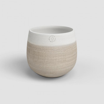 ARTIVASI ANTHEIA BEIGE CERAMIC POT 31CM