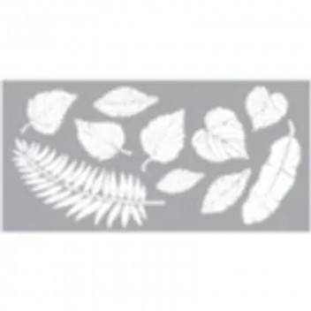 LEAF BORDER STENCIL