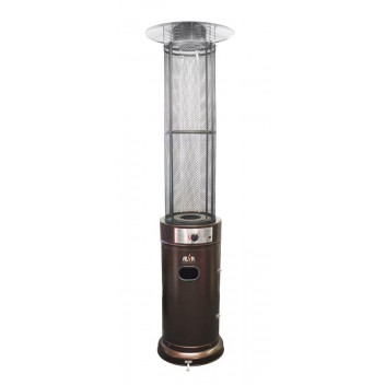 ALVA CIRCULAR GLASS TUBE PATIO GAS HEATER 1.83M