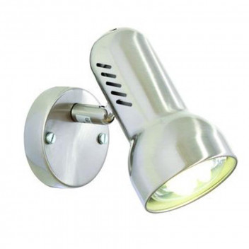 EUROLUX SPOT LIGHT SATIN CHROME 1 LIGHT