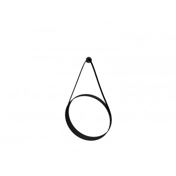 NERO BLACK FRAMED MIRROR 400MM