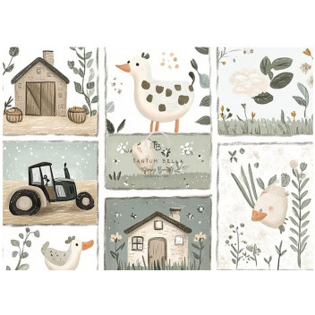 DECOUPAGE COUNTRYSIDE CRONICLAS A4