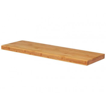 DECOR HALLOW BAMBOO FLOATING SHELF 600X200X30MM