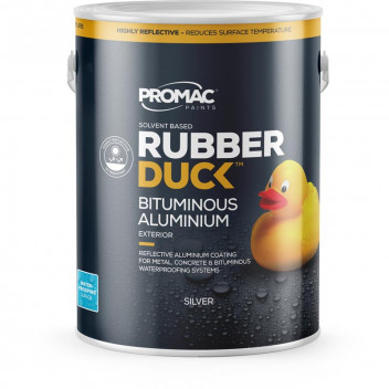 RUBBER DUCK BLACK RUBBERISED BITUMEN SUPER COLD RBE WATERPROOFING 5L