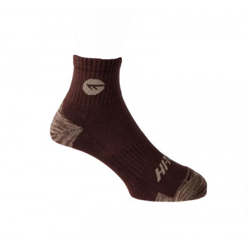 EXPLORATION LONG CHOC BROWN MENS SOCKS