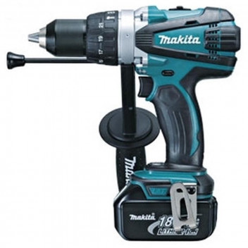 MAKITA 18V LI-ION 13MM CORDLESS, CHARGER AND BATTERY IMPACT DRILL KIT