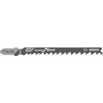 BOSCH D SPEED WOOD JIGSAW BLADE 3PIECE