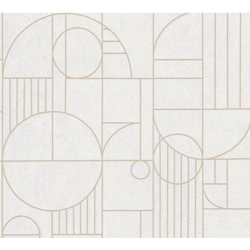 URBAN FORCE WHITE WALLPAPER 10.05MX0.53M