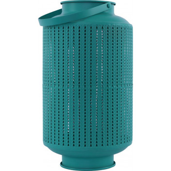 BURACOS TURQUOISE LANTERN DECOR 37CM