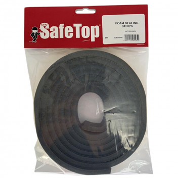 SAFETOP FOAM SEALING STRIP GREY 10X25MMX3M