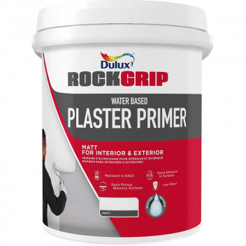 PRIMER PLASTER  5747793 WATERBASED ALKALI RESISTANT  ROCKGRIP WHITE  5