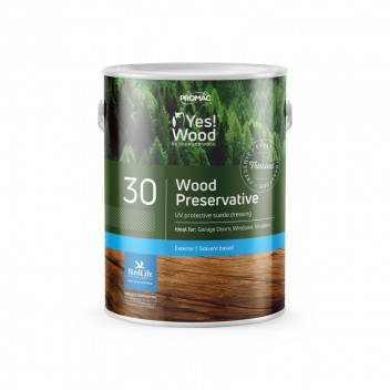 STAIN & SEALER WOOD WATERBASED IMBUIA YES! WOOD 1L PROMAC
