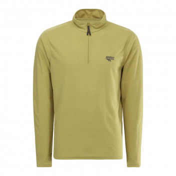 HI-TEC TECH 1/4 ZIP MOSS MENS FLEECE TOP MEDIUM