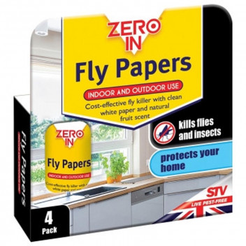 TOPLINE BUZZ FLY PAPER 4PP.