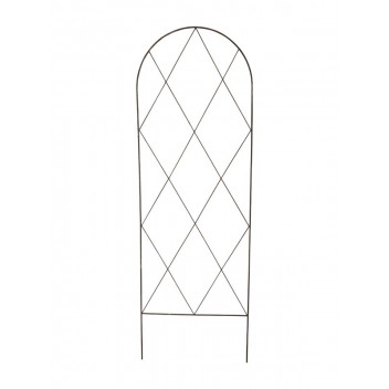 BLACK METAL LARGE DIAMOND TRELLIS