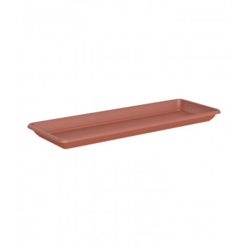 SAUCER PLASTIC VENEZIA RECTANGULAR TERRACOTTA 40CM ARTEVASI