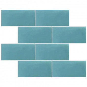 Global Stone Mosaic 300MMx300MM Aquamarine  Subway Glass