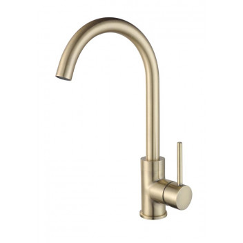 BIJIOU GOLD STYLET DECK TYPE SINK MIXER