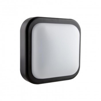 EUROLUX SQUARE COOL WHITE PLASTIC LED BULKHEAD 230V 14W