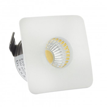 BRIGHTSTAR DOWN LIGHT WHITE SQUARE STARLIGHT 46MM
