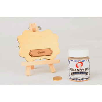 GRANNY B CHALKED PAINT GOLD METAL 125ML