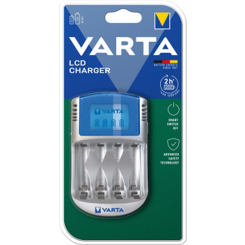 VARTA 12V & USB CHARGER 4XAA