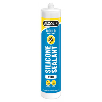 ALCOLIN WHITE SILICONE SEALANT 300ML