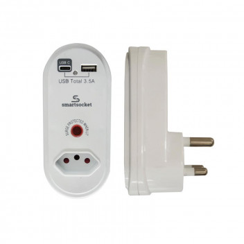 SMARTSOCKET USB SMART SOCKET AND POWER ADAPTOR 3.5A