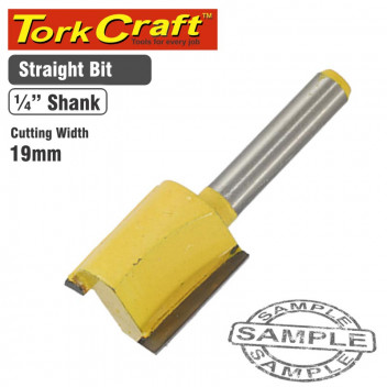 BIT ROUTER STRAIGHT 19MM CKP19MM TORK CRAFT