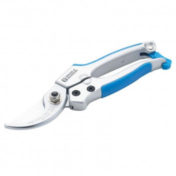 FIRST CUT BLUE BYPASS SECATEURS WITH METAL HANDLE