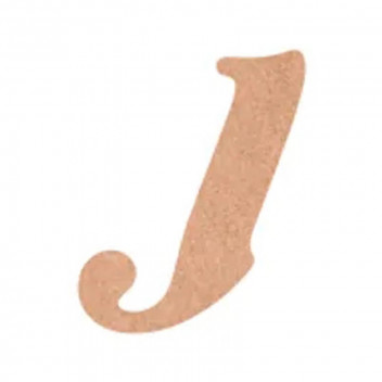 FLAMENCO J WOODEN ALPHABET 10CM