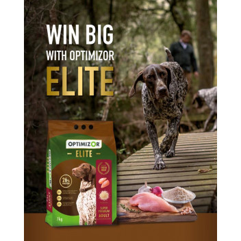 OPTIMIZOR ELITE DOG FOOD 26% PROTEIN FRESH CHICKEN 7KG