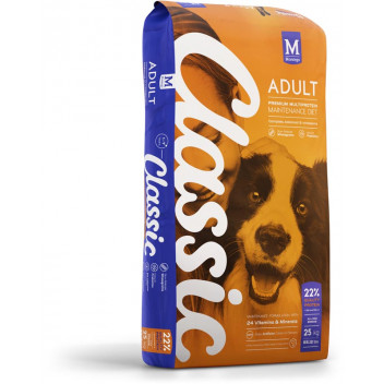FOOD CLASSIC DOG ADULT CLASSIC S BREED PUPPY 25KG