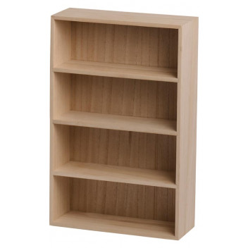 WALL SHELF 4 SHELVES 31X12X48,5CM