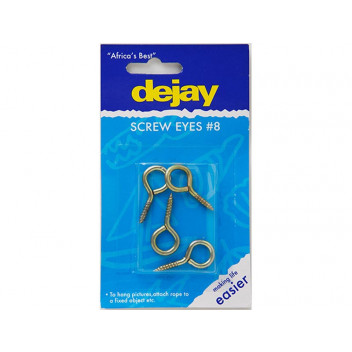 SCREW EYES #8 4PP  A625