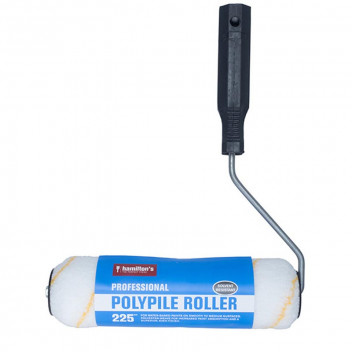 HAMILTONS POLYPILE PAINT ROLLER  225MM