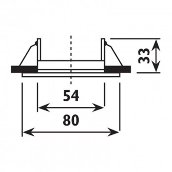 RADIANT SATIN CHROME STEEL STRAIGHT DOWN LIGHT