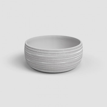 ARTIVASI GREY DORIS BOWL CERAMIC POT 29CM