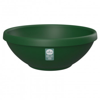SEBOR DARK GREEN SOLAR DISH PLASTIC POT 45CM