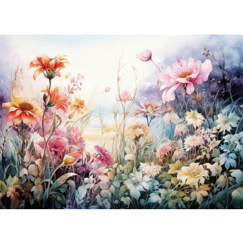 ENCHANTED MEADOW DECOUPAGE A3