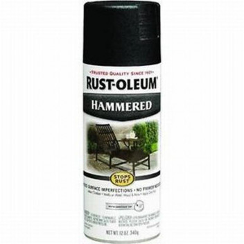 SPRAYMATE SPRAY PAINT HAMMERED BLACK    340ML