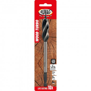 RUWAG 16MM WOOD TURBO DRILL BIT